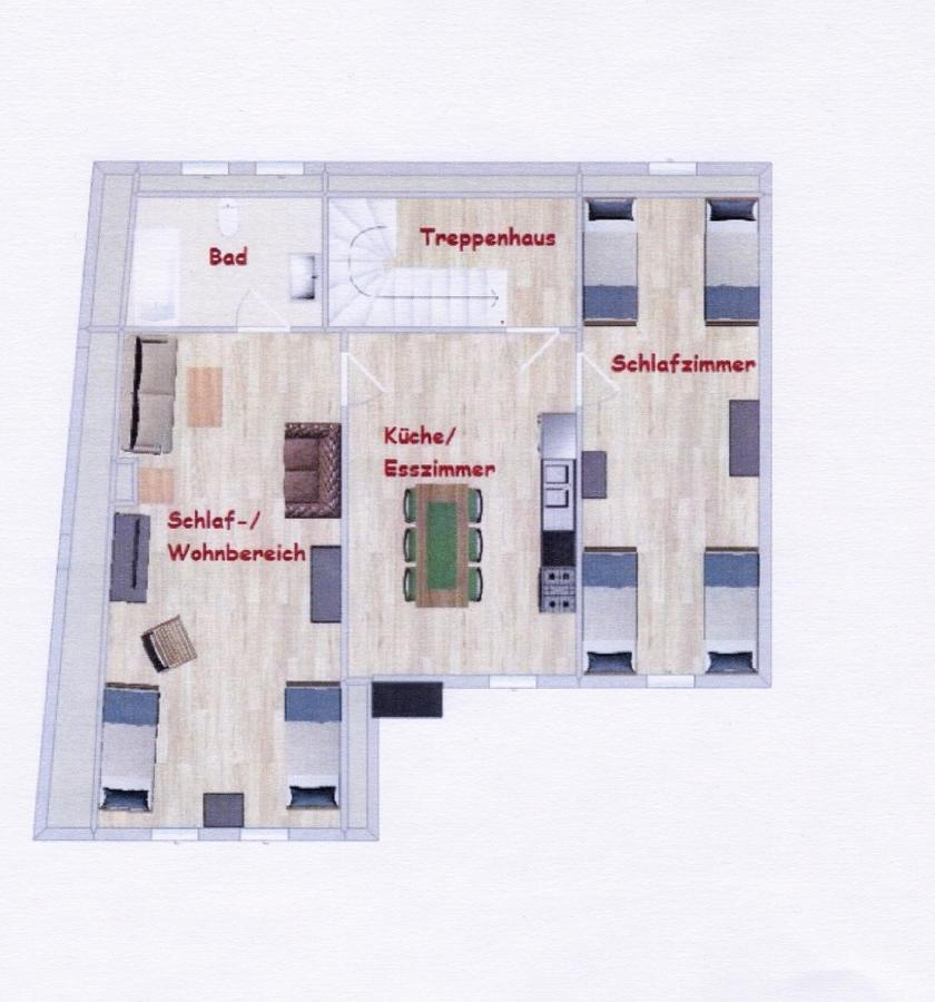 וולקאך Das Altstadthaus מראה חיצוני תמונה